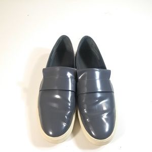 Vince Women Gray Slip On Loafers Size 11 M EUR 41